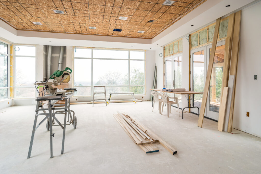 How can property finding agents help find properties for renovation?